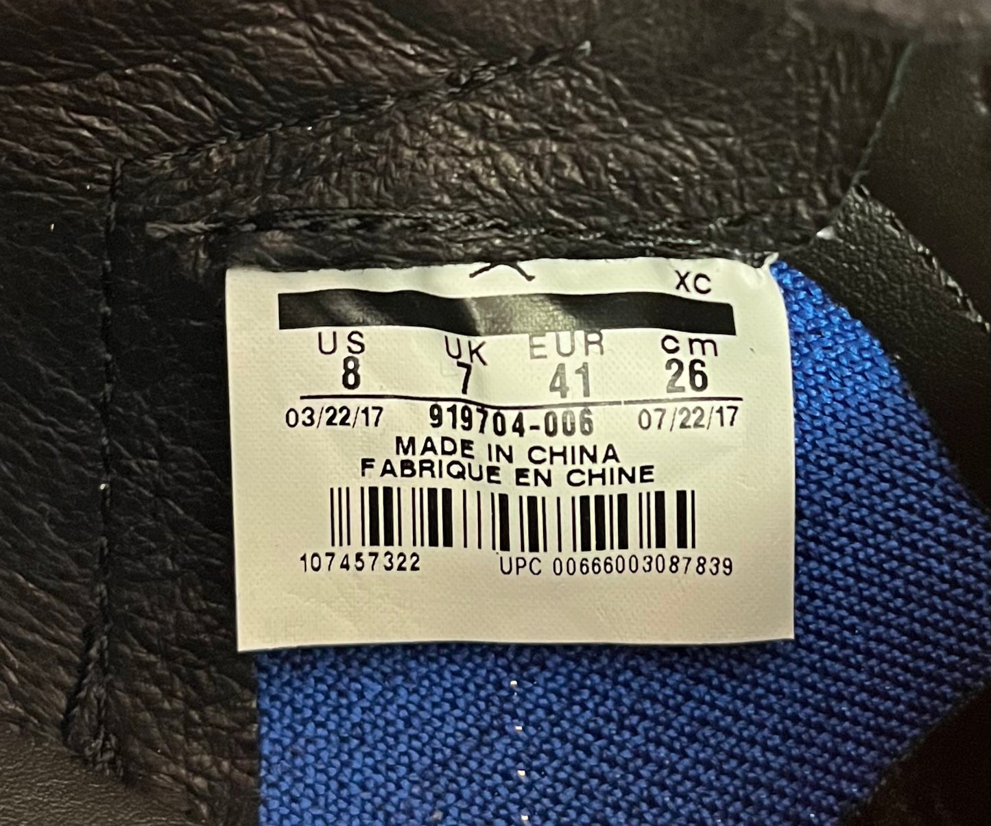 Jordan 1 Retro High OG Flyknit Royal 2017