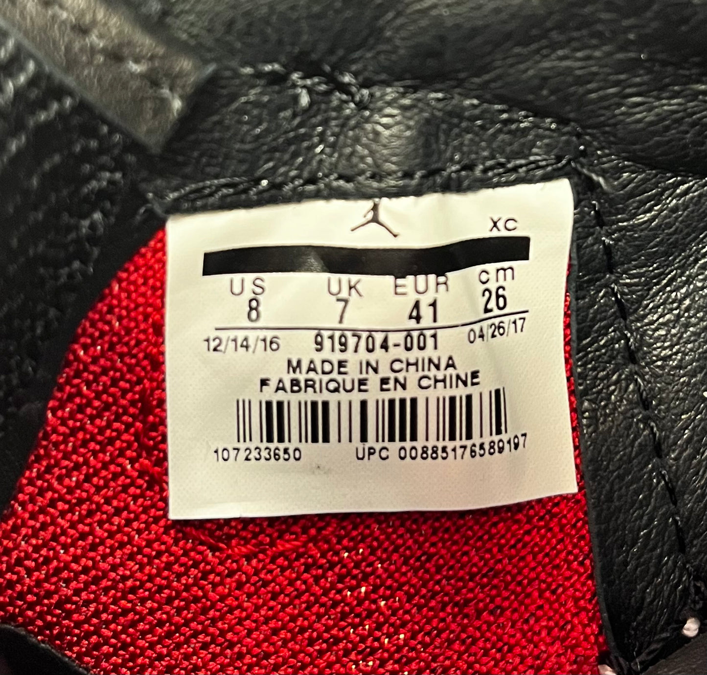 Jordan 1 Retro High OG Flyknit Bred 2017