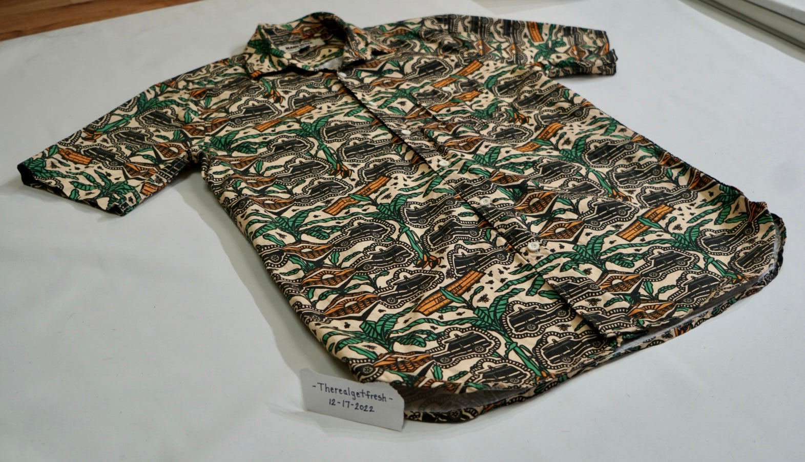Mami Wata short-sleeve button-down Shirt