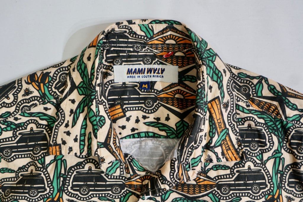 Mami Wata short-sleeve button-down Shirt