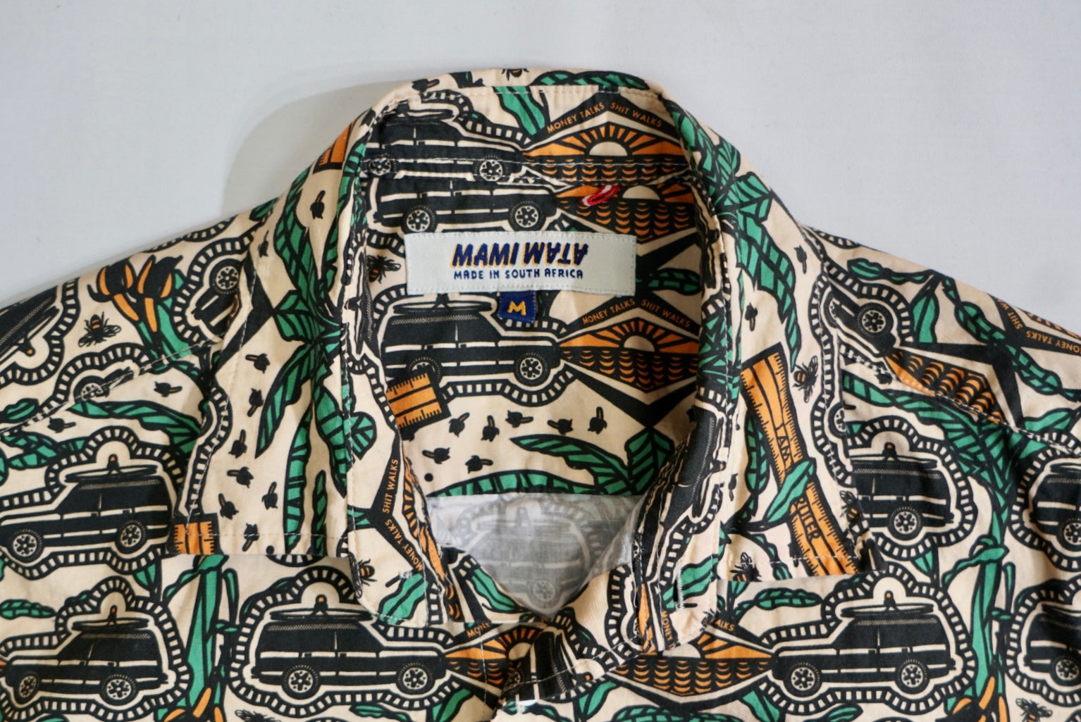 Mami Wata short-sleeve button-down Shirt