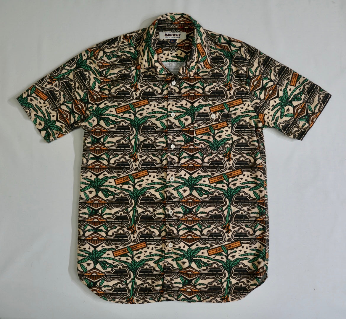 Mami Wata short-sleeve button-down Shirt