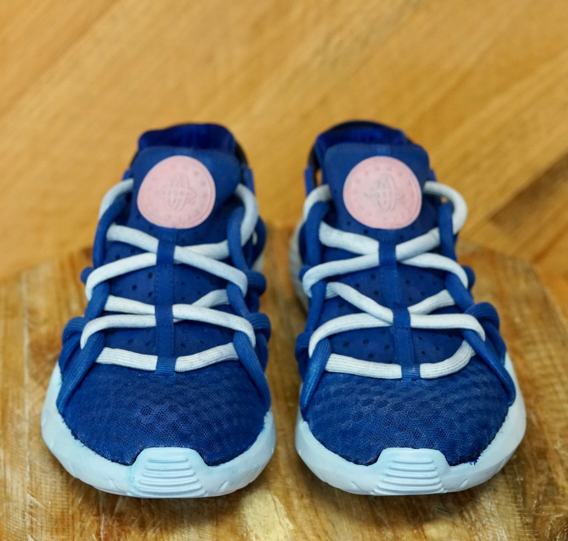 Nike Air Huarache NM (Nature/Sandal) Sneakers FULLY CUSTOM DYE AND COLOR CHANGES LOGO