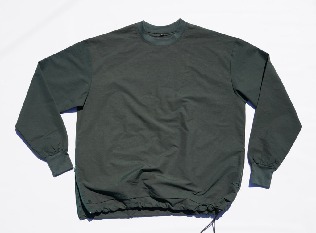 Nylon Long Sleeve Top