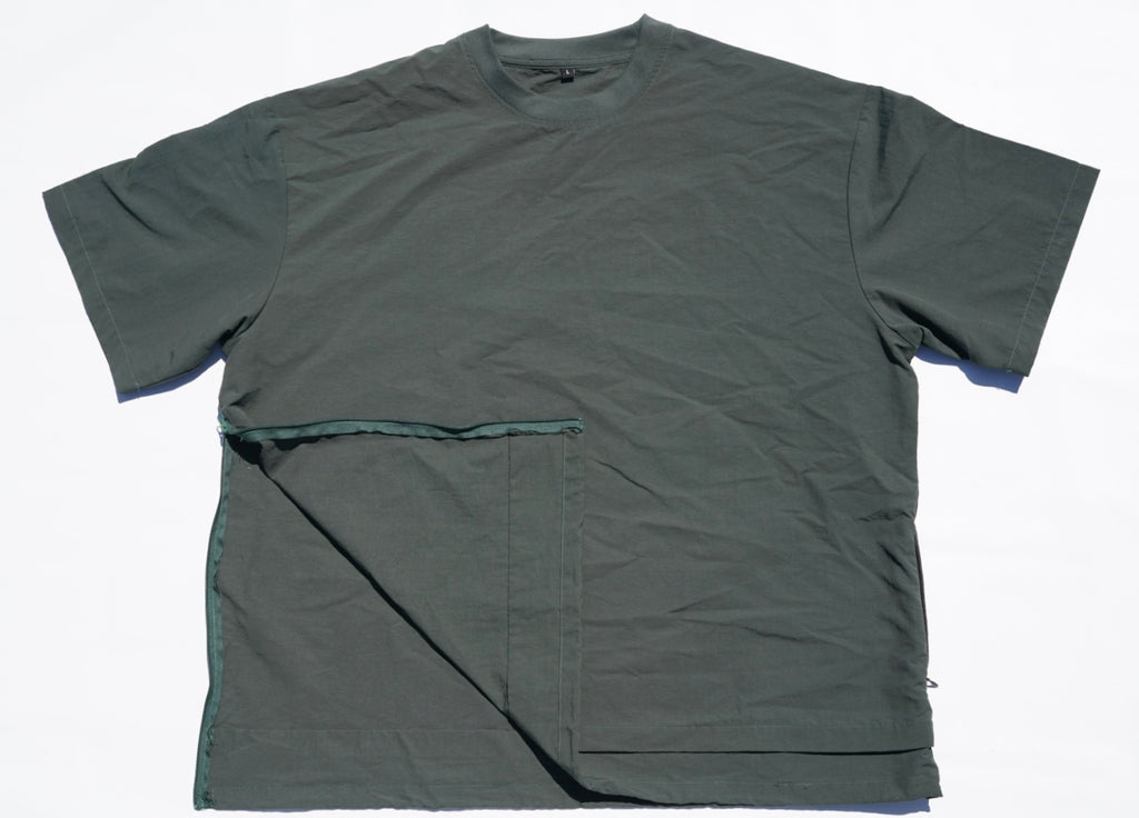 Nylon Short Sleeve Top