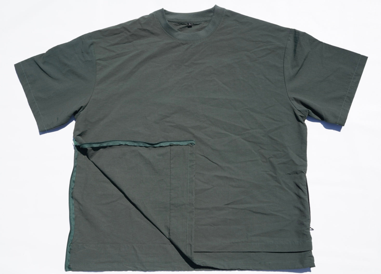 Nylon Short Sleeve Top