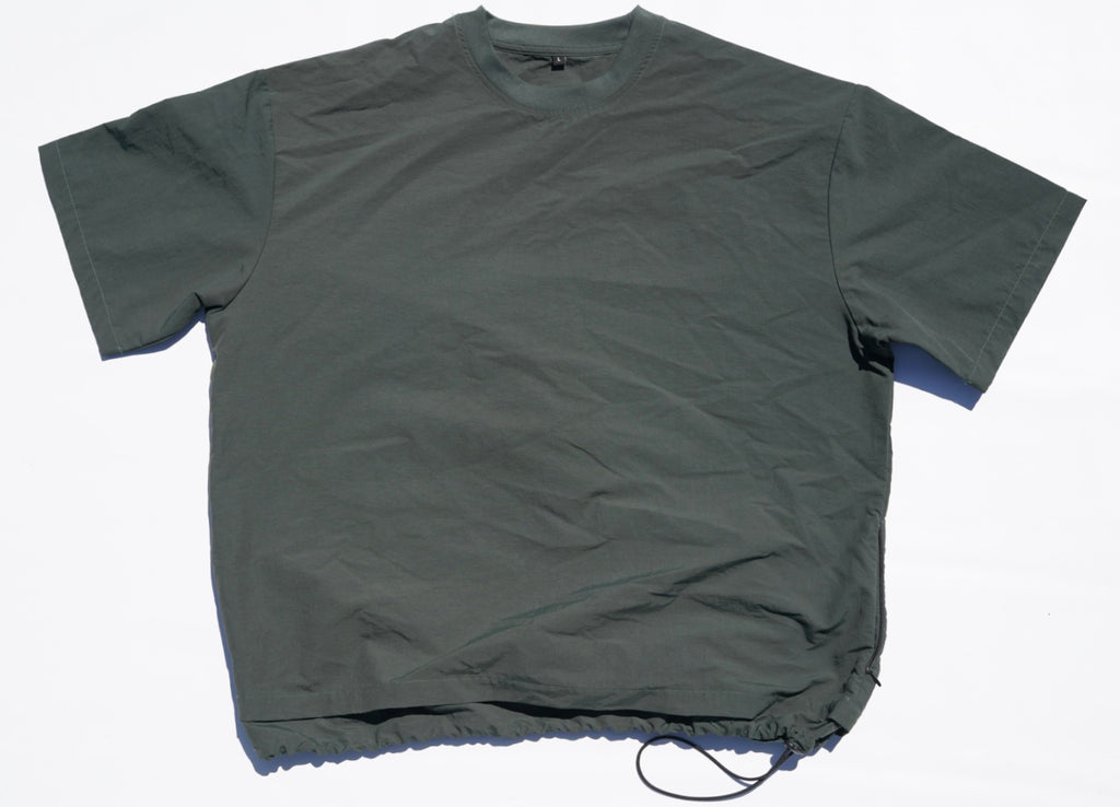 Nylon Short Sleeve Top