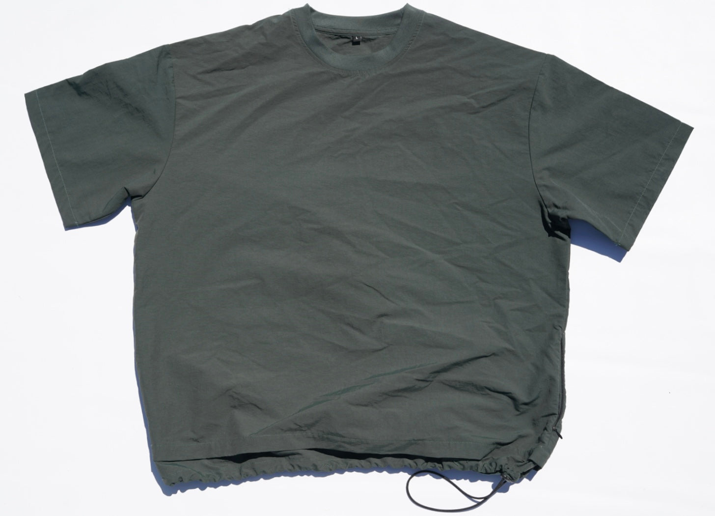 Nylon Short Sleeve Top