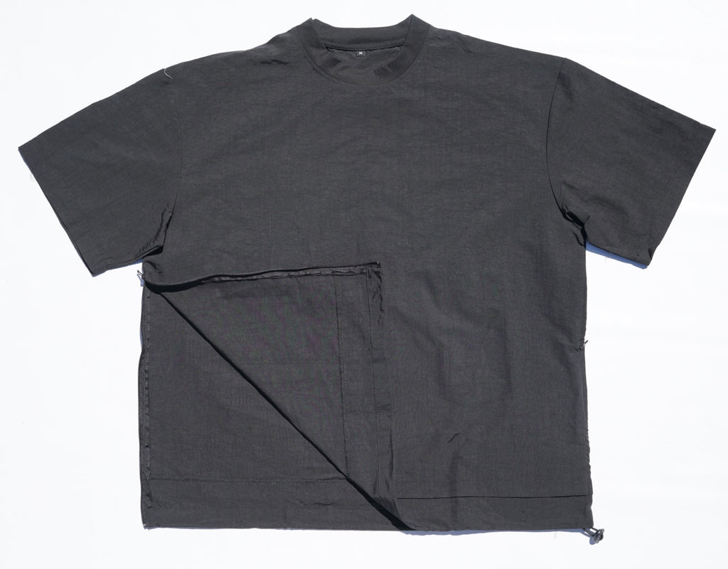 Nylon Short Sleeve Top