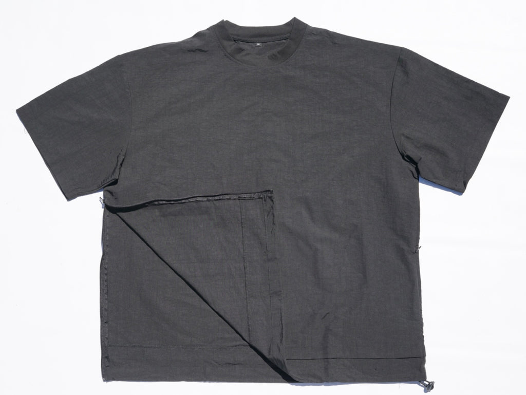 Nylon Short Sleeve Top