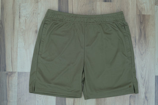 Rebel Rumble Mesh Shorts (Light Olive)