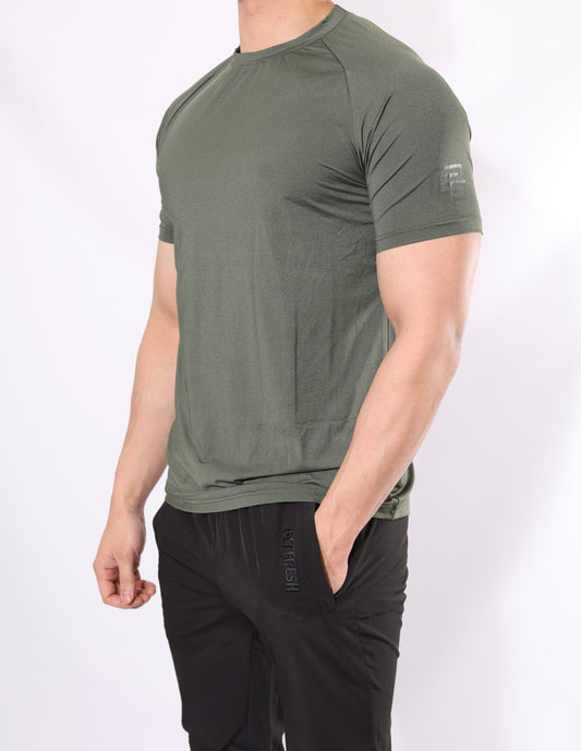 Kinetic Energy Olive Short Sleeve