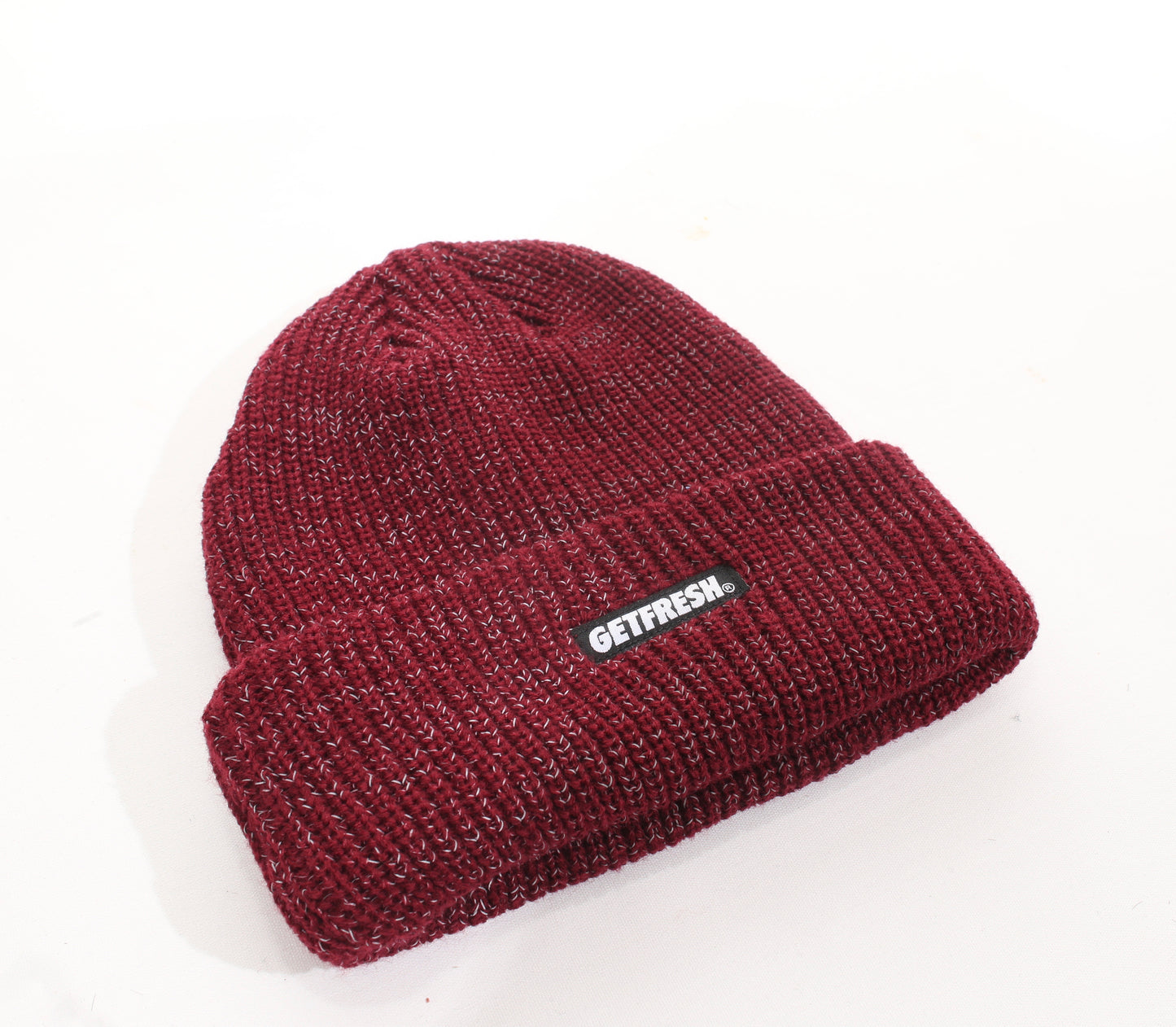 Beanie ( Full Reflective ) Maroon